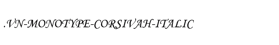 font .Vn-Monotype-corsivaH-Italic download