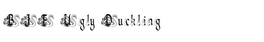 font BJF-Ugly-Duckling download