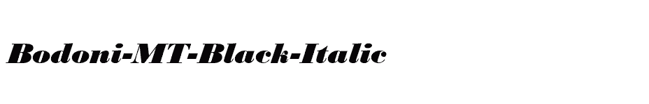 font Bodoni-MT-Black-Italic download