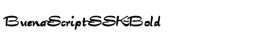 font Buena-Script-SSK-Bold download