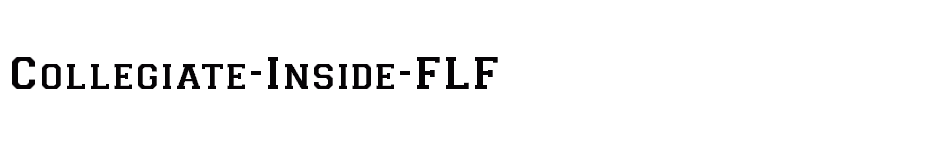 font Collegiate-Inside-FLF download