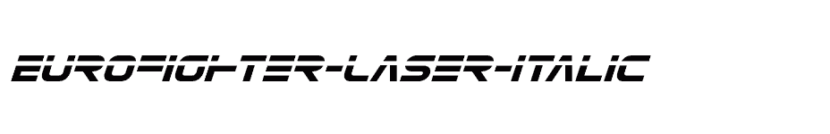 font Eurofighter-Laser-Italic download