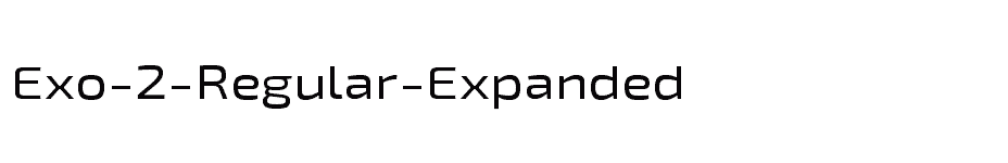 font Exo-2-Regular-Expanded download