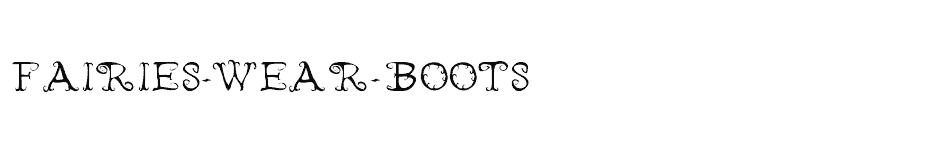 font Fairies-Wear-Boots download