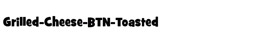 font Grilled-Cheese-BTN-Toasted download