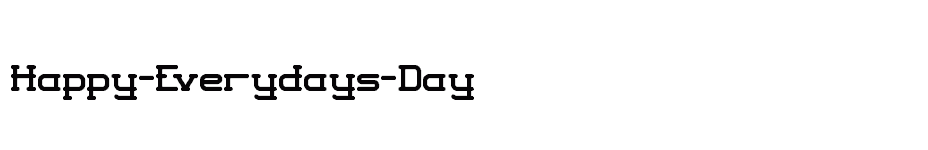 font Happy-Everydays-Day download