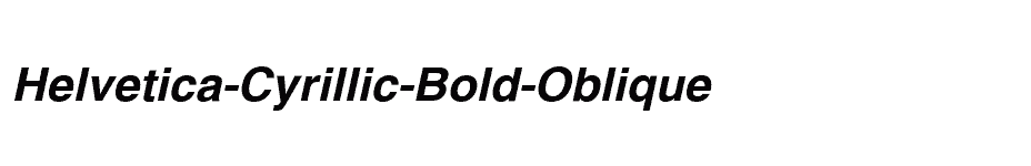 font Helvetica-Cyrillic-Bold-Oblique download