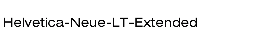 font Helvetica-Neue-LT-Extended download