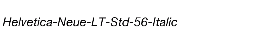 font Helvetica-Neue-LT-Std-56-Italic download
