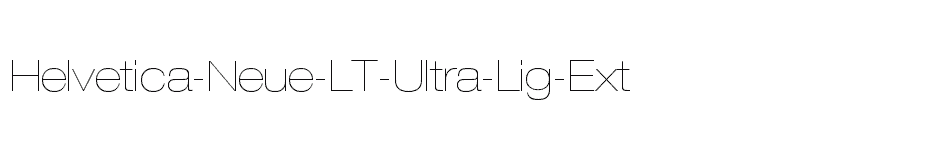 font Helvetica-Neue-LT-Ultra-Lig-Ext download