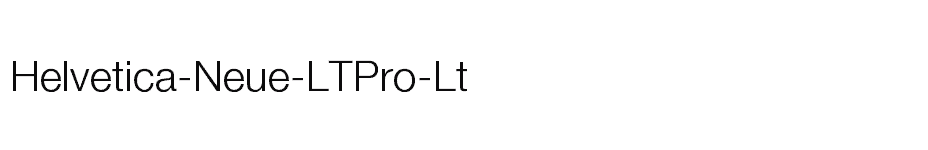 font Helvetica-Neue-LTPro-Lt download