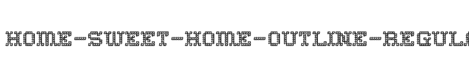 font Home-Sweet-Home-Outline-Regular download