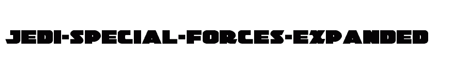 font Jedi-Special-Forces-Expanded download