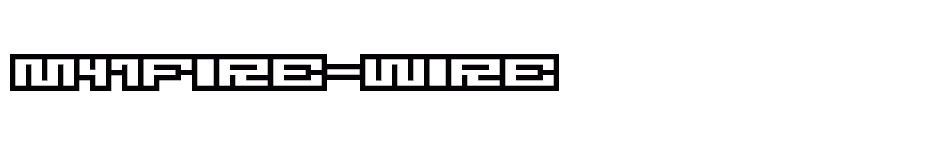 font M47FIRE-WIRE download