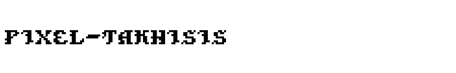 font Pixel-Takhisis download