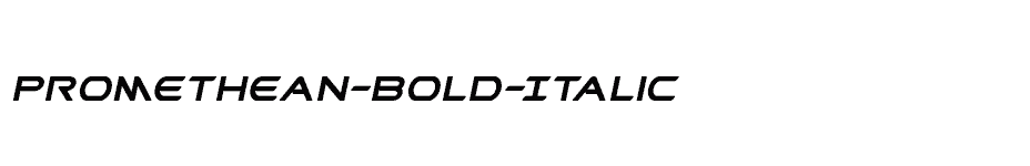 font Promethean-Bold-Italic download