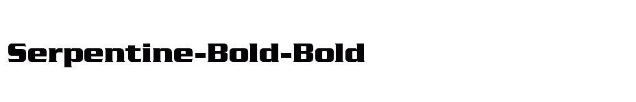 font Serpentine-Bold-Bold download