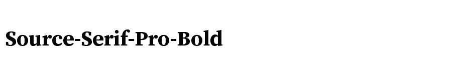 font Source-Serif-Pro-Bold download