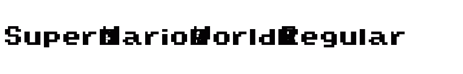 font Super-Mario-World-Regular download