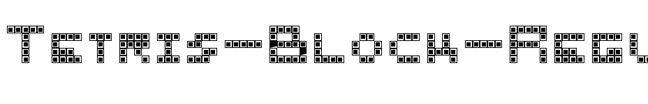 font Tetris-Block-Regular download