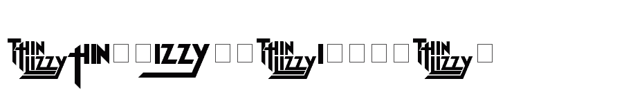 font Thin-Lizzy-Jailbreak download