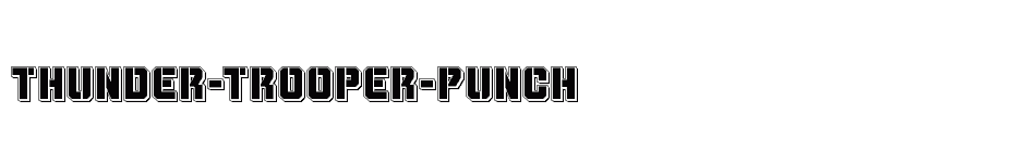 font Thunder-Trooper-Punch download