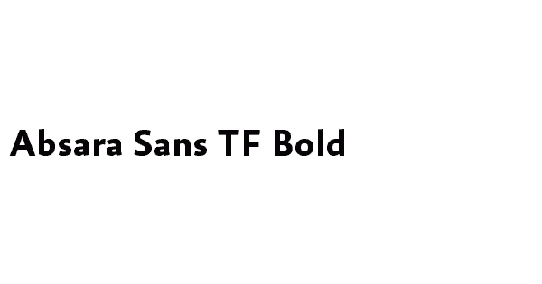 Absara Sans TF Bold