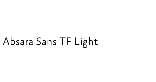 Absara Sans TF Light
