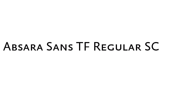 Absara Sans TF Regular SC