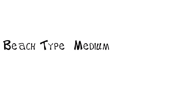 Beach Type Medium