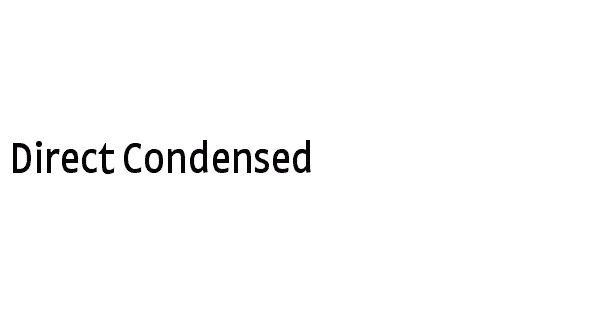 Direct Condensed