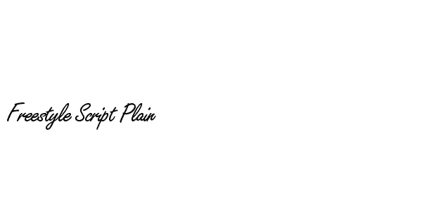 Freestyle Script Plain