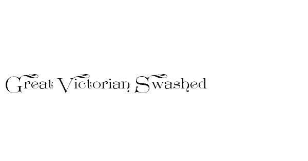 Great Victorian Swashed