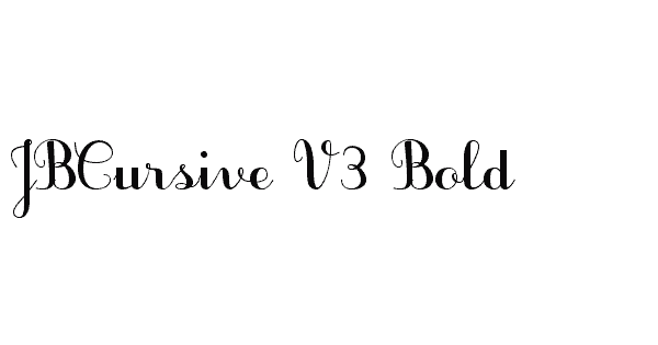 JBCursive V3 Bold