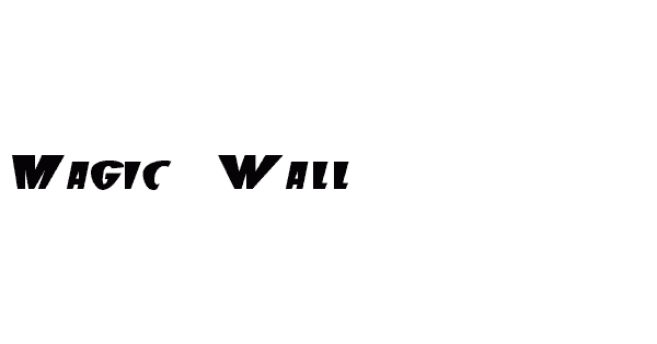 Magic Wall
