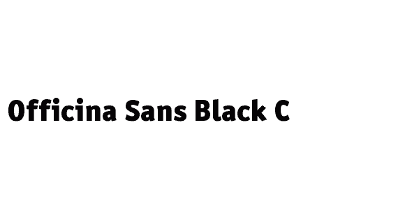 Officina Sans Book Font Free