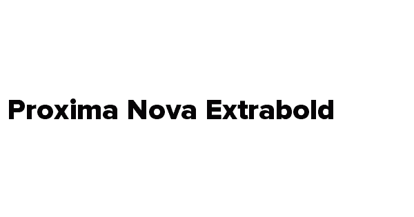 Proxima nova s extra bold free download