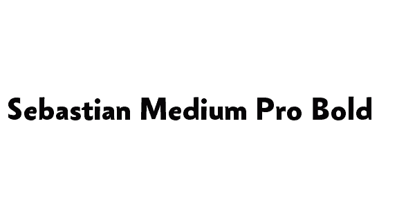 Sebastian Medium Pro Bold