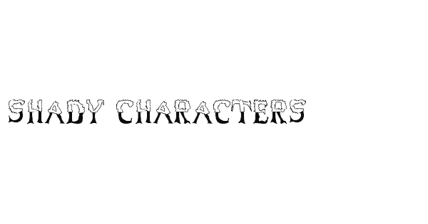 Shady Characters