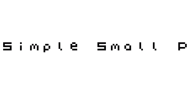 Simple Small Pixels Regular