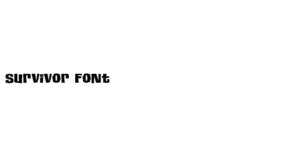Survivor Font