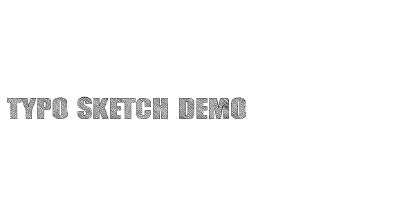 TYPO SKETCH DEMO