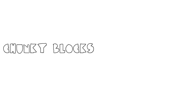 chunky blocks
