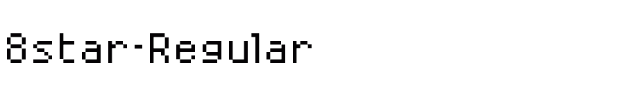 font 8star-Regular download