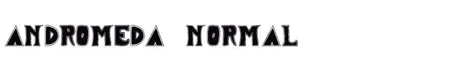 font ANDROMEDA-Normal download