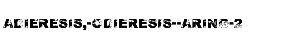 font Adieresis,-Odieresis--Aring-2 download