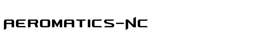 font Aeromatics-NC download