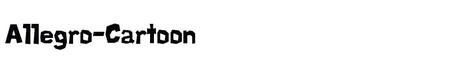 font Allegro-Cartoon download