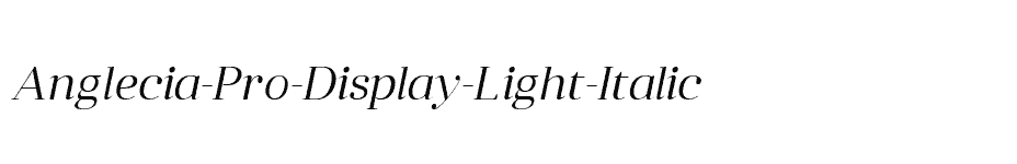 font Anglecia-Pro-Display-Light-Italic download