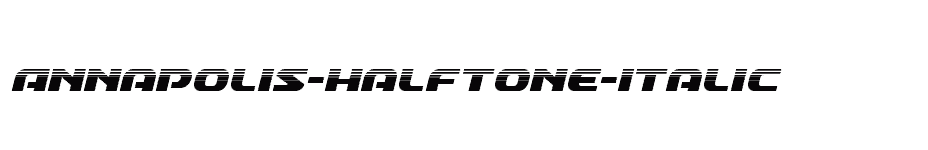 font Annapolis-Halftone-Italic download